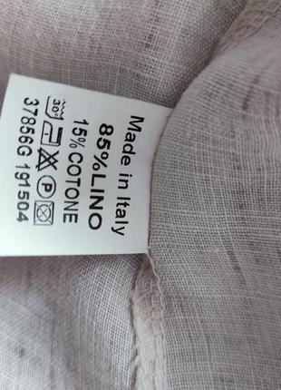Итальянский льняной кардиган пиджак кофта кофточка размер 48-50-525 фото