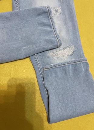 Голубые джинсы zara5 фото