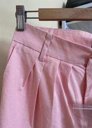 Літні брюки штани банани з натуральної тканини бавовняні vero moda штаны2 фото