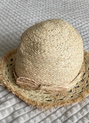 Шляпа соломенная панама zara 10-142 фото
