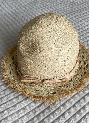 Шляпа соломенная панама zara 10-143 фото