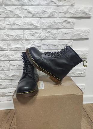 Dr. martens 38 р черевики жіночі чорні шкіряні натуральна шкіра мартенс