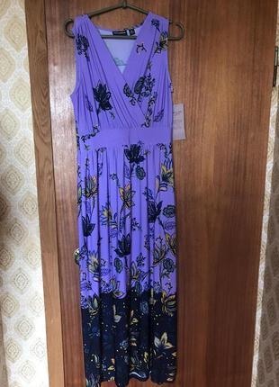 Новое платье nina leonard в пол. размер размер 46-48.1 фото