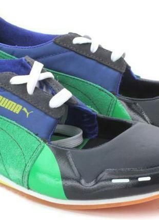 Нові жіночі балетки сліпони puma balleracer blue 351342-03
