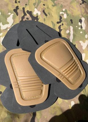 Наколенники военные защитные для тактических брюк армейские тактические наколенники всу вставные для зсу койот