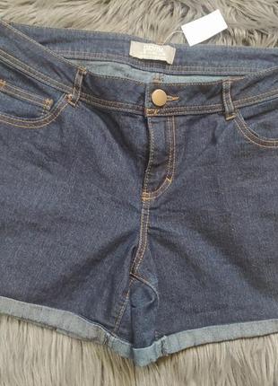 💙💙💙стильні кльош еластичні джинс шорти великий розмір