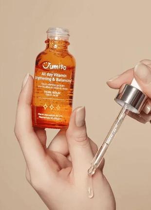 Витаминная сыворотка jumiso all day vitamin brightening & balancing facial serum 30 мл
