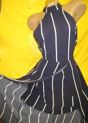 Длинно короткое платье-сарафан,14р2 фото