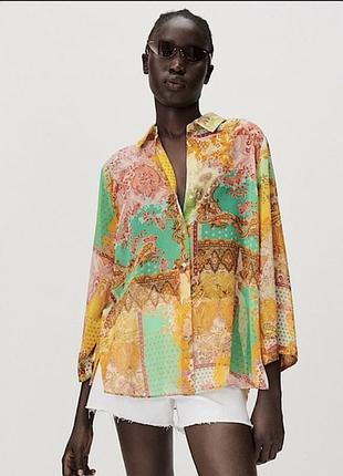Легка шифонова блуза zara