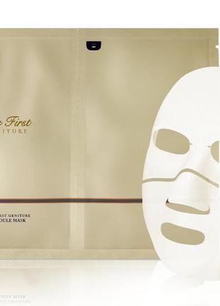 O hui the first ampoule mask, екстраомолоджувальна ампульна маска 40 мл (20 мл + 20 мл)