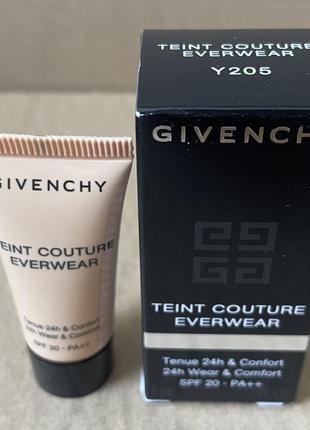 Givenchy teint couture everwear spf20 тональный крем y205, 5ml