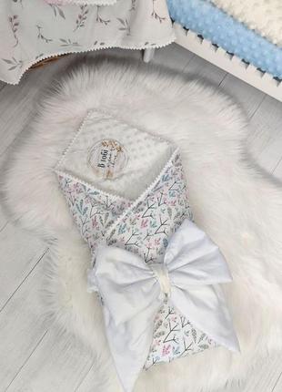 Плюшевий плед-конверт на блискавці