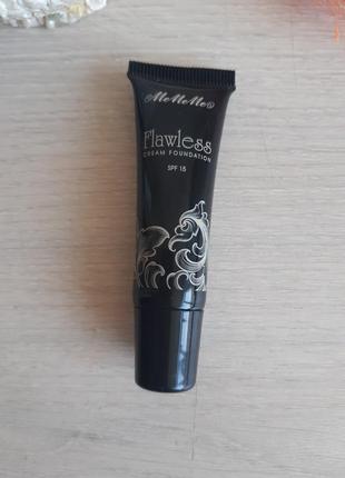 Me me me flawless cream foundation spf 15, тональна основа (мини)