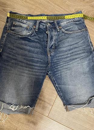 Джинсовые шортики мужские 30 размер