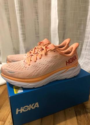 Кроссовки женские  hoka one one clifton 8 (оригінал) 26.5 см1 фото