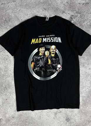 Mad mission репинт футболка фильм джеки чан