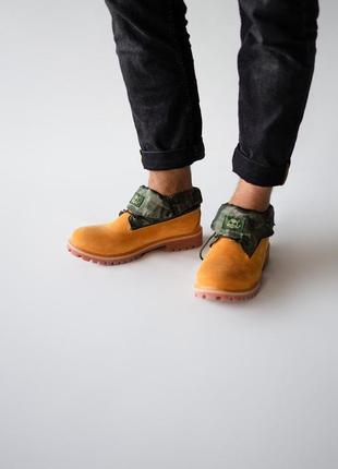 Timberland military. мужские стильные осенние ботинки тимберленд, демисезон6 фото