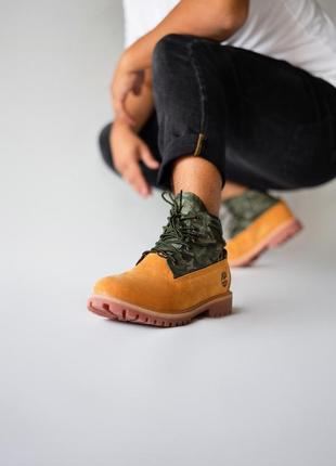 Timberland military. мужские стильные осенние ботинки тимберленд, демисезон8 фото