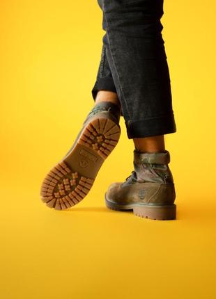 🌠timberland military brown🌠 крутые осенние мужские ботинки тимберленд милитари9 фото