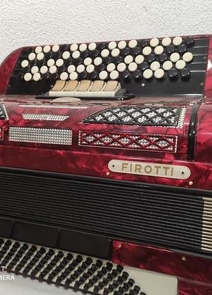 Баян firotti eroica 120 басів 5 і 3 регістру