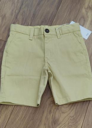 Шорти чінос для хлопчиків 4-5 років 110см mango