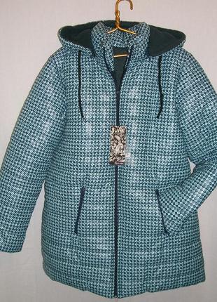 Спортивное качественное зимнее пальто тёплый зимний пуховик с искусственным наполнителем3 фото