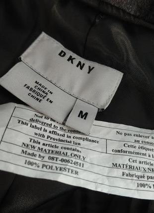 Тепле вовняне чоловіче пальто dkny з утеплювачем8 фото