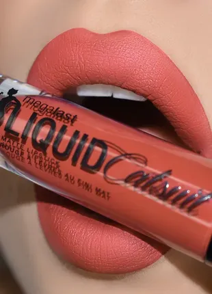 Рідка матова помада wet n wild  megalast liquid catsuit lipstick coral corruption5 фото