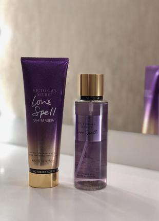 Спрей, лосьон love spell victoria ́s secret