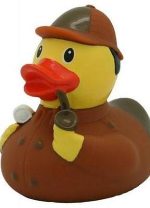 Іграшка для ванної llalu детектив качка (l1883)1 фото
