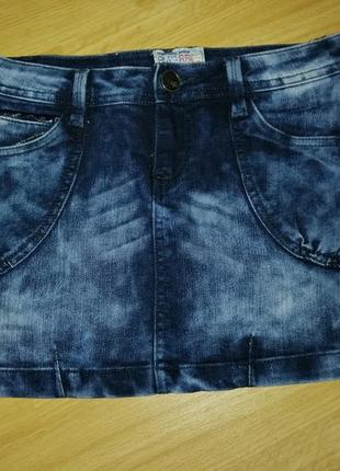4 джинсовие, міні юбри.6 фото