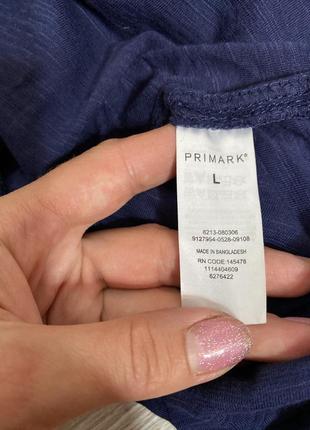 Трикотажная ночная сорочка удлиненная футболка для сна primark, l-xl4 фото