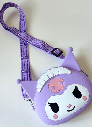 Сумочка силиконовая kuromi 7