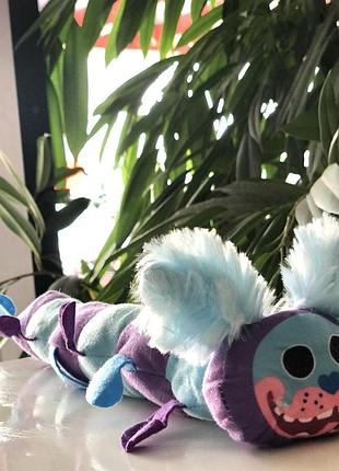 Гусениця хагі вагі м'яка іграшка собака хагі вагі мопс пі джей pj мопс 35 см  huggy wuggy