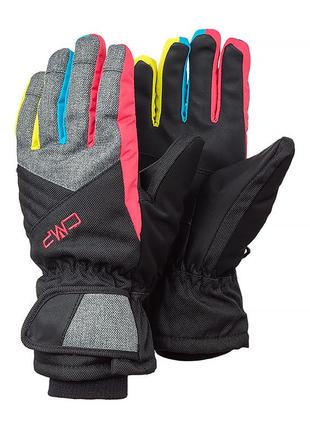 Дитячі рукавиці cmp kids ski gloves різнокольоровий 5 (6524827j-35bn)