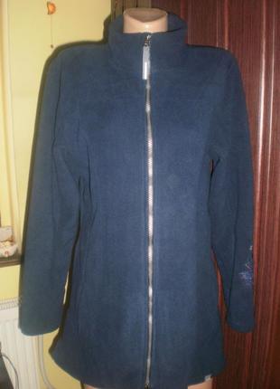 Шикарна нова термофліска (куртка, вітровка) mondeтта з вишивкою1 фото