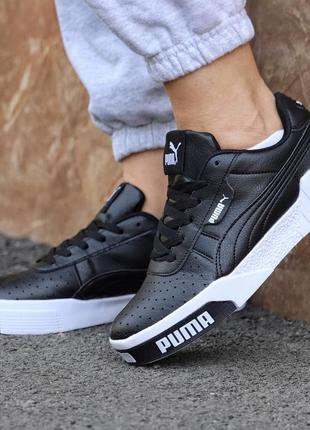 Женские кроссовки    puma cali remix black