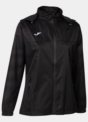 Женская ветровка joma montreal raincoat черный xs 901708.100 xs