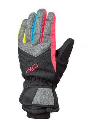 Детские перчатки cmp kids ski gloves разноцветный 4 (6524827j-35bn)2 фото