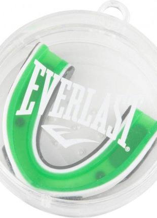 Капа для боксу everlast evergel mouth guard білий зелений уні t uni (837560-71-63)3 фото