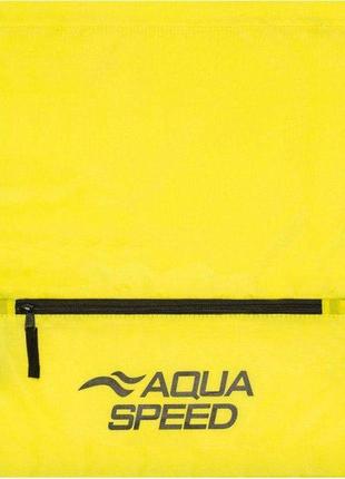 Сумка aqua speed gear sack zip 9326 желтый 45х34см (239-18)
