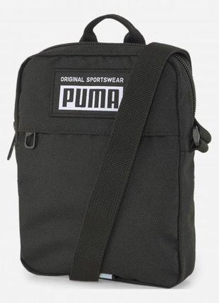 Сумка кросс-боди мужская puma academy portable black черный (07913501-0001)