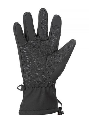 Детские перчатки cmp kids softshell gloves черный 4 (6524830j-u901)3 фото