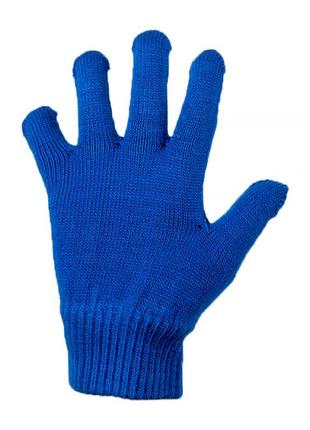 Дитячі рукавиці nike y knit swoosh tg 2.0 синій s/m (n.100.0667.428.sm)