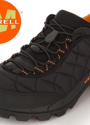 Оригинал кроссовки merrell ice cap moc ii j61391 черно-оранжевые2 фото