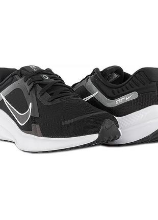 Чоловічі кросівки nike quest 5 чорний 45 (dd0204-001)