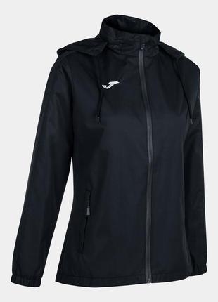 Жіноча вітровка joma trivor raincoat чорний xs 901428.100 xs