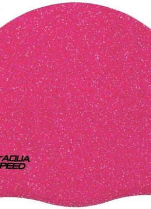 Шапочка для плавания aqua speed reco 9785 розовый osfm (237-03)