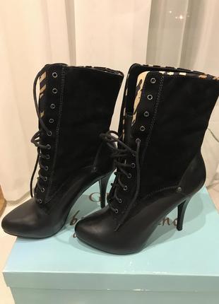 Ботинки guess by marciano. размер us 7.5 { 37-38}