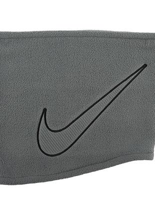 Мужской бафф nike fleece neckwarmer 2.0 серый one size (n.100.0656.076.os)